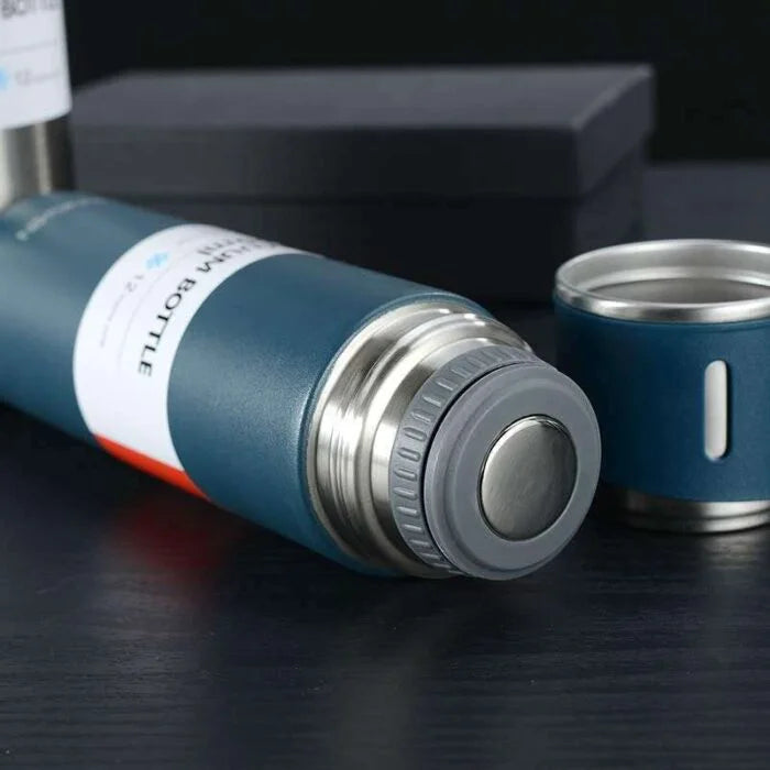 Double-Layer Stainless Steel Vacuum Flask Set