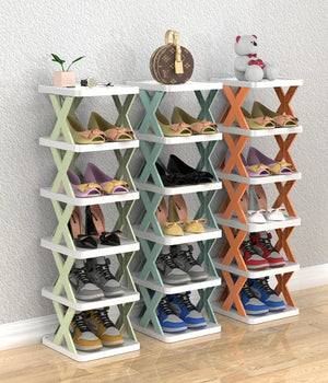 5 Layer Stackable Shoe Rack Organizer